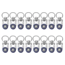  16 Pcs Curtain Track Gliders Rollers Replacement Ceiling Pulleys