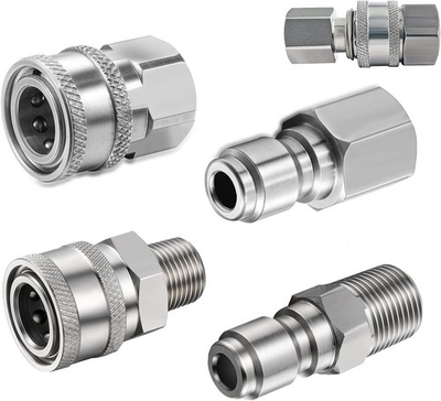 #ad 3 8 Quick Connect FittingsPressure Washer Quick Connect KitStainless Steel Ada $26.26