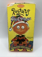 RUGRATS The Santa Experience VHS Nickelodeon Christmas Special 1994 Orange Tape