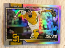 ELIAS DIAZ 2026 Topps Silver HOLO FOIL Parallel San Diego Padres #28