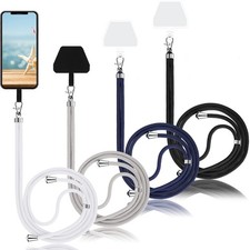 4 Pcs Phone Lanyard Crossbody Phone Strap Universal Cellphone Neck Lanyard wi...