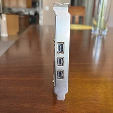 Syba SD-PEX30009 PCIe x1 Firewire Card 2x1394B Ports 1x1394A Port - FAST SHIPP