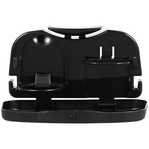 GLSOWEE Vassoio per volante dell'auto, vassoio da tavolo per computer, ufficio, auto, scrivania, per mangiare, multiuso, accessorio da viaggio per la