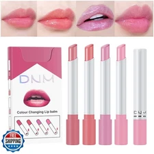 evpct 4 pk Mini Cigarette Color Changing Change Lipstick Sets PH Lip Balm Kit