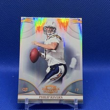 2008 Donruss Threads Holo Serial #40/50 - Philip Rivers - Chargers NFL Football