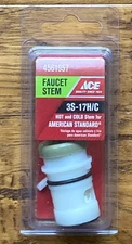 ACE #4561957 HOT and COLD Stem For American Standard 3S-17H/C New Free Shipping
