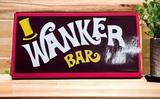 WANKER Chocolate Bar with chocolate - Funny, Rude, Gift, Birthday, Joke, Present