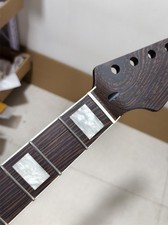22 fret wenge electric guitar neck White block inlay 25.5inch Matte DIY
