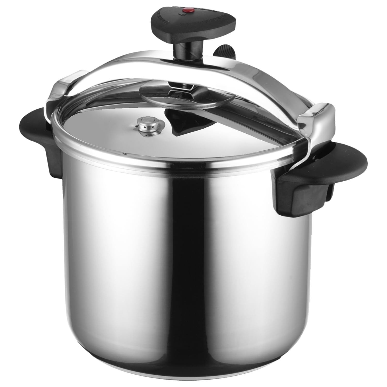 Star 12.7-Quart Stainless Steel Pressure Cooker, Works on Al