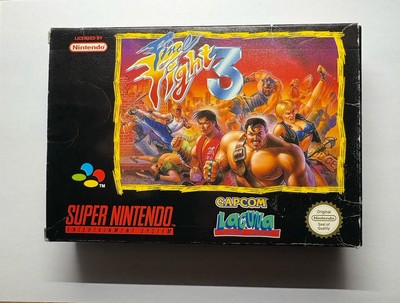 SNES Final Fight 3 Super Nintendo OVP | PAL