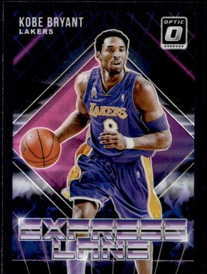 2018-19 Donruss Optic #5 Kobe Bryant Express Lane Purple E1