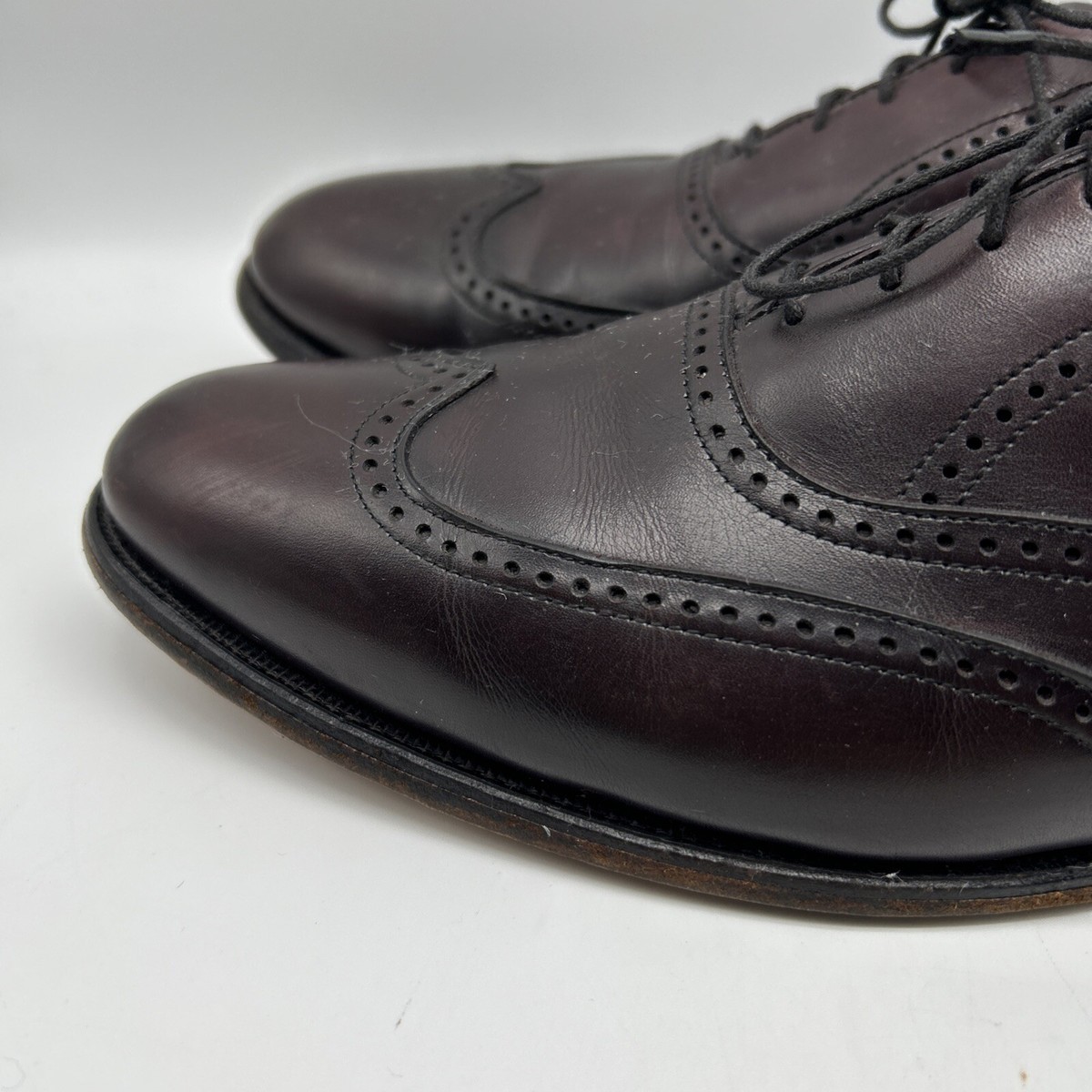 ALLEN EDMONDS WINTHROP MOC DRK BROWN SHOES Sz 12 D Allen Edmonds Men main image 3