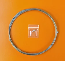 Jagwire Slick Stainless Steel Shift Cable w/Crimp for Shimano & SRAM 2300mm