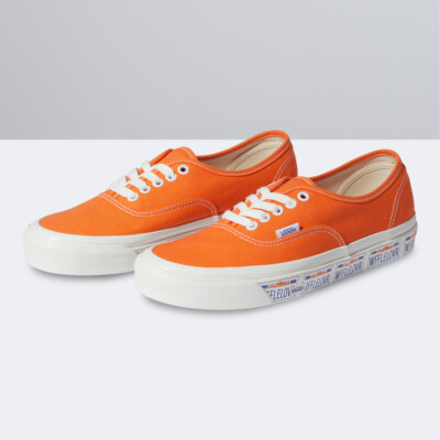 New Vans Authentic 44 DX Anaheim Factory Vanity Plate/Orange