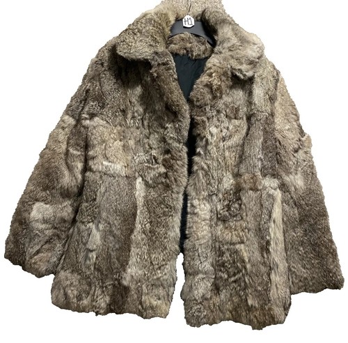 Vintage 80% Wool 20% Alpaca Coat Fur Trim Brown M 90s Classic | eBay