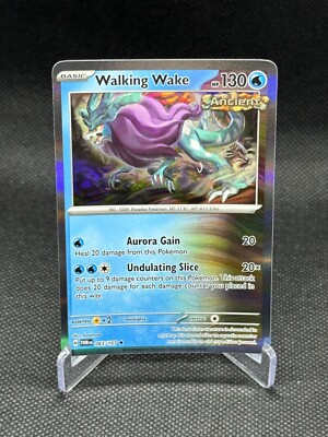 Pokemon TCG Walking Wake 063/167 Holo Rare Twilight Masquerade