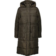 New Basic Apparel Puffer Jacket,coats,dark Army Green Dagmar, Size Xs, Uk6-8