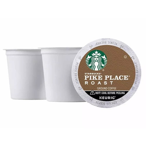 Starbucks Pike Place Medium Roast K-Cups 72 Count - Keurig K-cup Pods