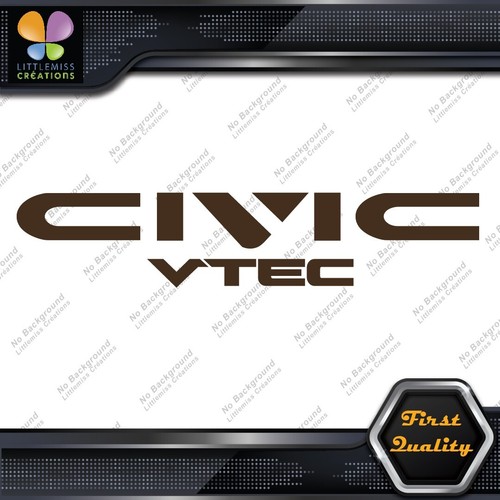 Compatible With Honda Civic Vtec Cars Tuning Racing JDM Vinyl Decals Stickers - Picture 82 of 85