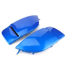 Pair Front Fog Light Bezel Lamp Cover For Subaru Impreza STI WRX 04-05 -Blue