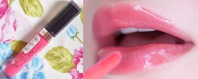 Rimmel Vinyl Gloss Voluptuously Shiny Lipgloss 190 Pin Up new