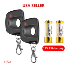 2 Pack 8 Dip for Linear Delta 310mhz Gate Opener Garage Door Remote Compatible