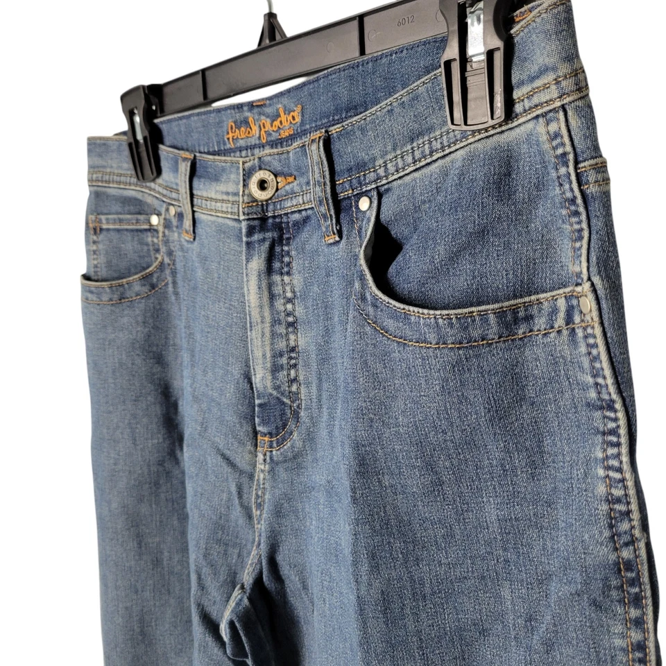 Fresh Produce Womens Size 4 Blue Solid Stretch Capri Jeans - Image 4 of 4