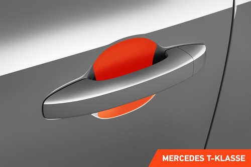 Auto Türgriff Schutzfolie Griffmulde für Mercedes Benz T-Klasse W420 - 第 2/6 張圖片