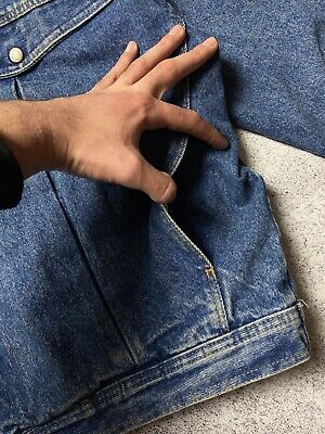 Vintage 90s Quiksilver Denim Jacket Jeans Australia Surfing Vintage 90s Quiksilver Denim Jacket Jeans Australia Surfing