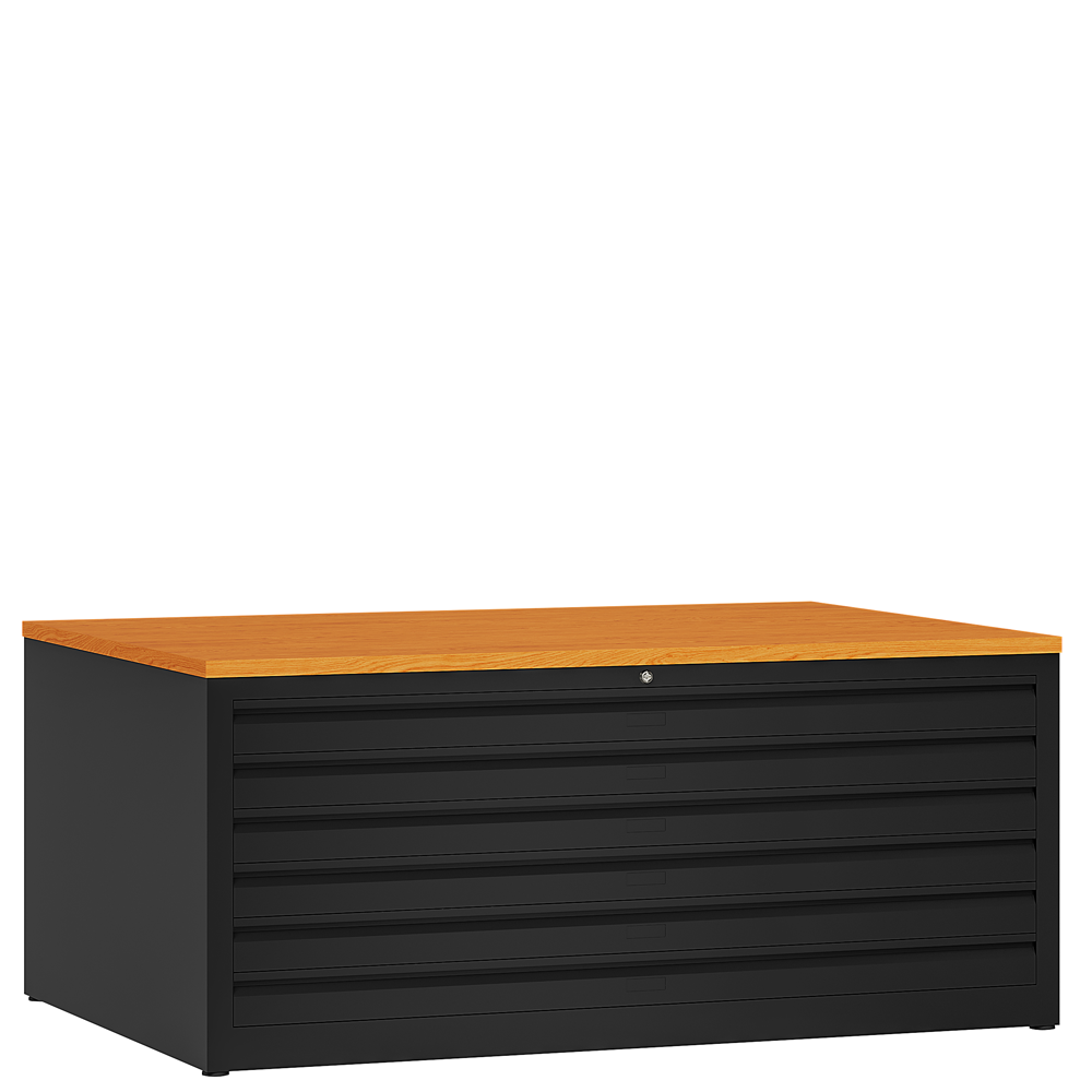 Lüllmann DIN A1 Zeichnungsschrank - Schwarz/Buche (565119) online kaufen Lüllmann DIN A1 Zeichnungsschrank - Schwarz/Buche (565119) online kaufen