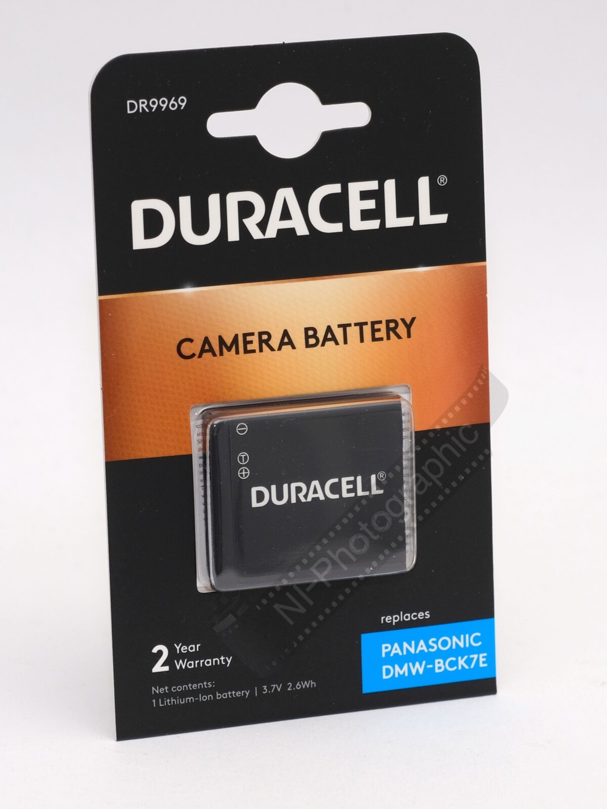 Duracell DR9969 Panasonic DMW-BCK7E Rechargeable Battery New UK Stock