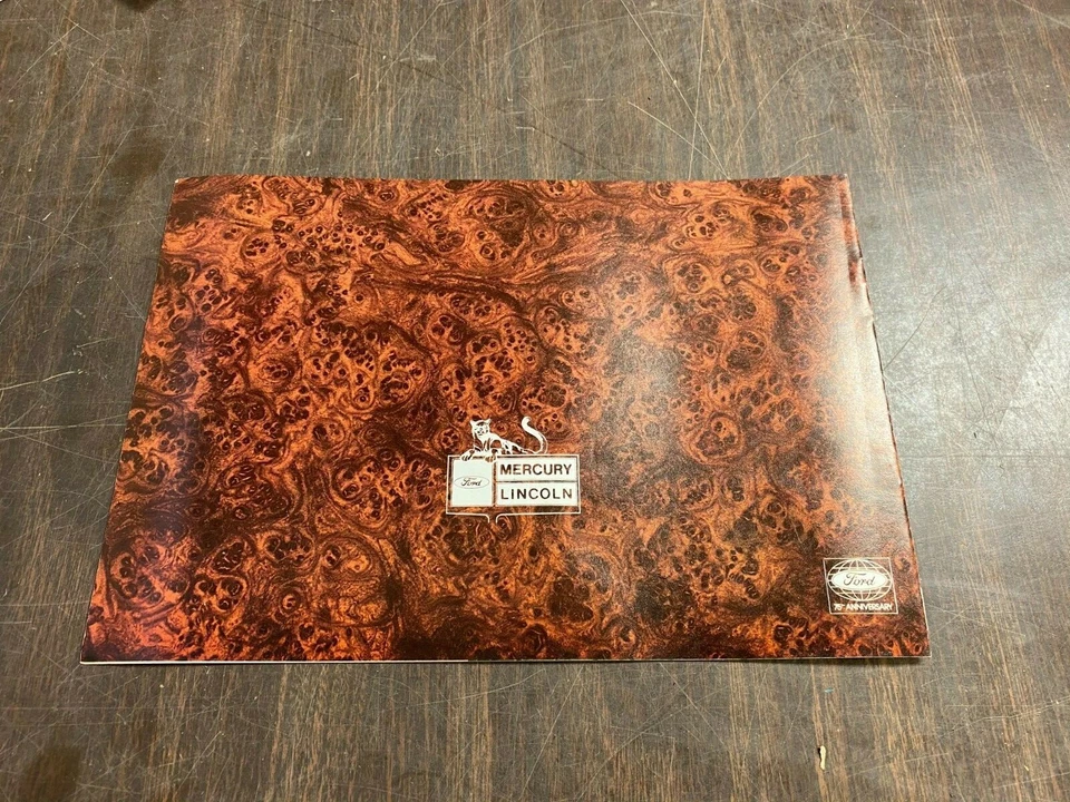 1978 LINCOLN CONTINENTAL VERSAILLES MARK V CARTIER COLLECTOR SALES BROCHURE BOOK - Image 4 of 4