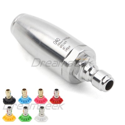 3625PSI Für Hochdruck Sprühdüse Turbodüse Hochdruckreiniger Turbo Düse 1/4''