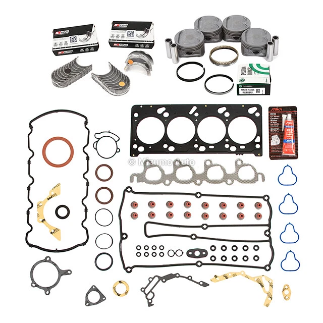 Juego completo de juntas pistones rodamientos aptos 01-03 Mercury Cougar Ford Escort Foto 2 de 4