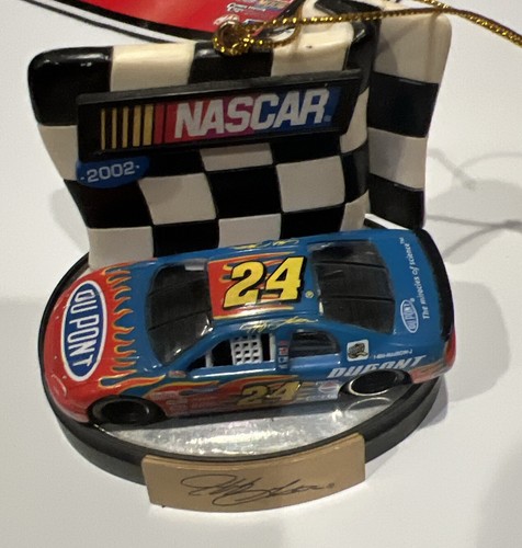 2005 JG Motorsports Dupont Jeff Gordon Christmas Ornament Glass Collectible Lot - Picture 6 of 12