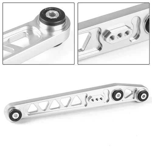 Brazos de control inferiores de billet trasero soporte de subchasis para Honda Civic EK 96-00 Si DX EK - Imagen 13 de 14
