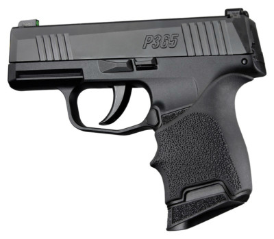 Hogue HANDALL Beavertail Rubber Grip Sleeve For Sig Sauer P365-Black-18700