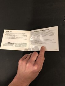 Untouchables nes Manual Only