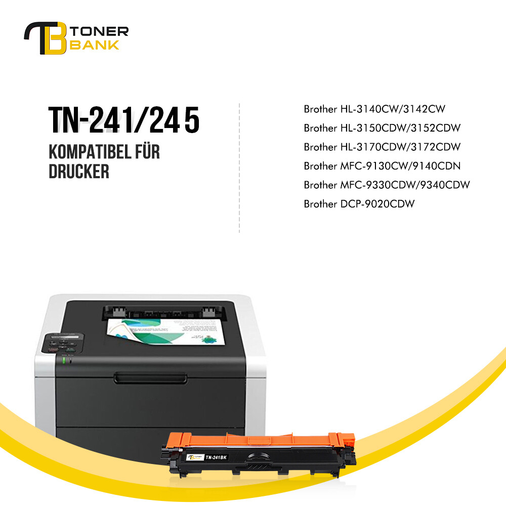 XXL Toner / Trommel Compatible With Brother TN-242 TN-246 DR-241CL DCP-9022- CDW