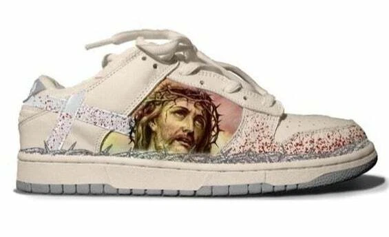 Kito Passion of Christ Dunks - Kito Wares - Size 10.5 READY TO SHIP