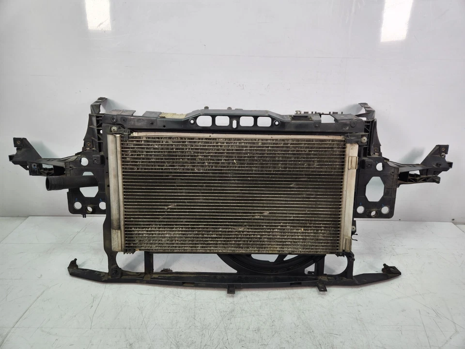 ✅ 07-13 OEM Mini Cooper S R56 R57 Radiador Principal Condensador Ventilador Motor Conjunto SET Foto 2 de 4