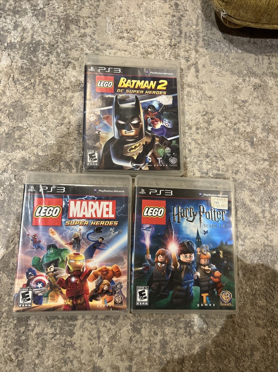 Lego Batman Giochi Ps3 Lego Marvel Lot PS3 Lego Video Game Batman