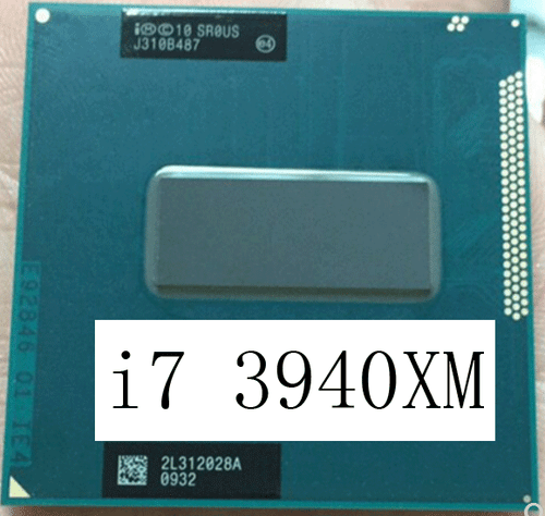 Processeur processeur Intel Core i7-3940XM SR0US 3,0 GHz socket quatre cœurs G2 * km - Photo 1/1