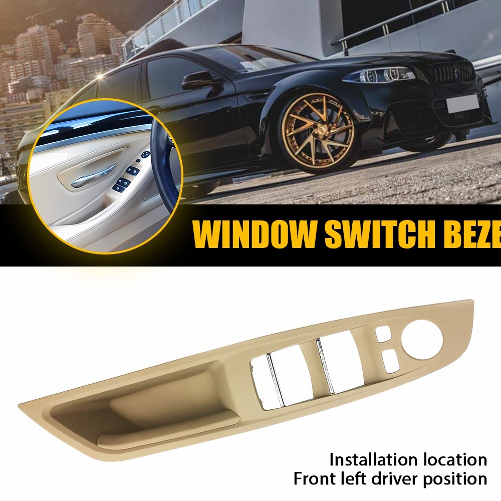 Left Door Window Switch Handle Cover for BMW F10 5 Series 550i 528i