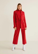 Mango red blazer NWT