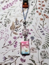 Hello Kitty Mini Notebook Phone Charm l Sanrio Keychain