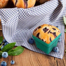 Freshed Pick Baking Cups Muffin Holders Muffin Pots Set of 4 By Fred and Friends