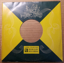 33RPM 10" Mercury Records Long Playing Sleeve sleeves, well kept, see the photos