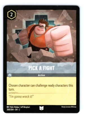 Lorcana Pick a Fight 200/204 Non-Foil Rise of the Floodborn
