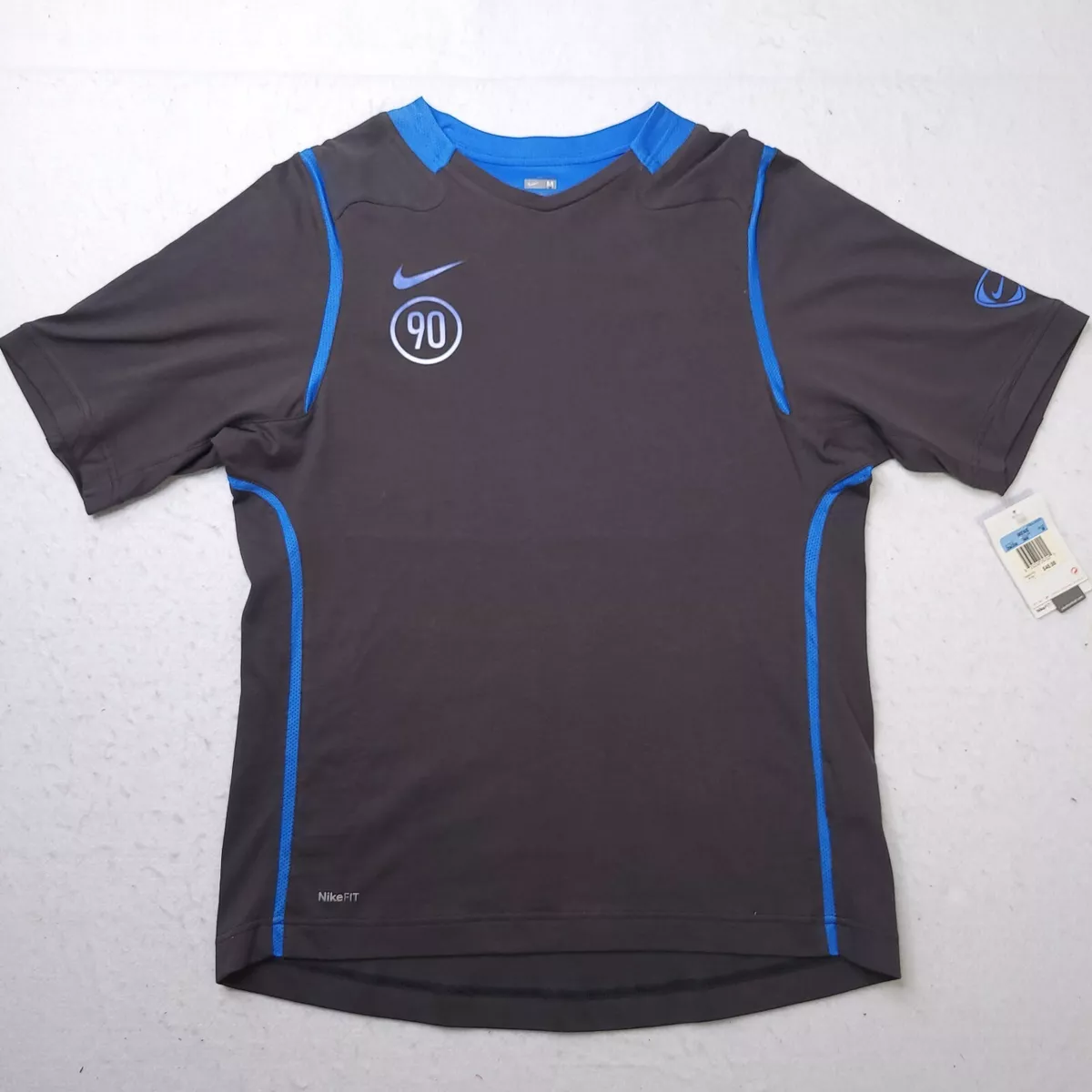 Vintage 2000s Nike Total 90 Dri-Fit Men's Soccer Shirt Sz M NWT NOS RARE Retro